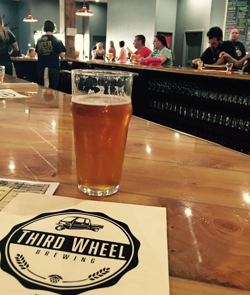 Made my way to newly opened <a href="/ThirdWheelBrew/">ThirdWheelBrewing</a> in #stpetersmo. Excellent #craftbeer &amp; great service. Taste for yourself. Drink #mobeer
