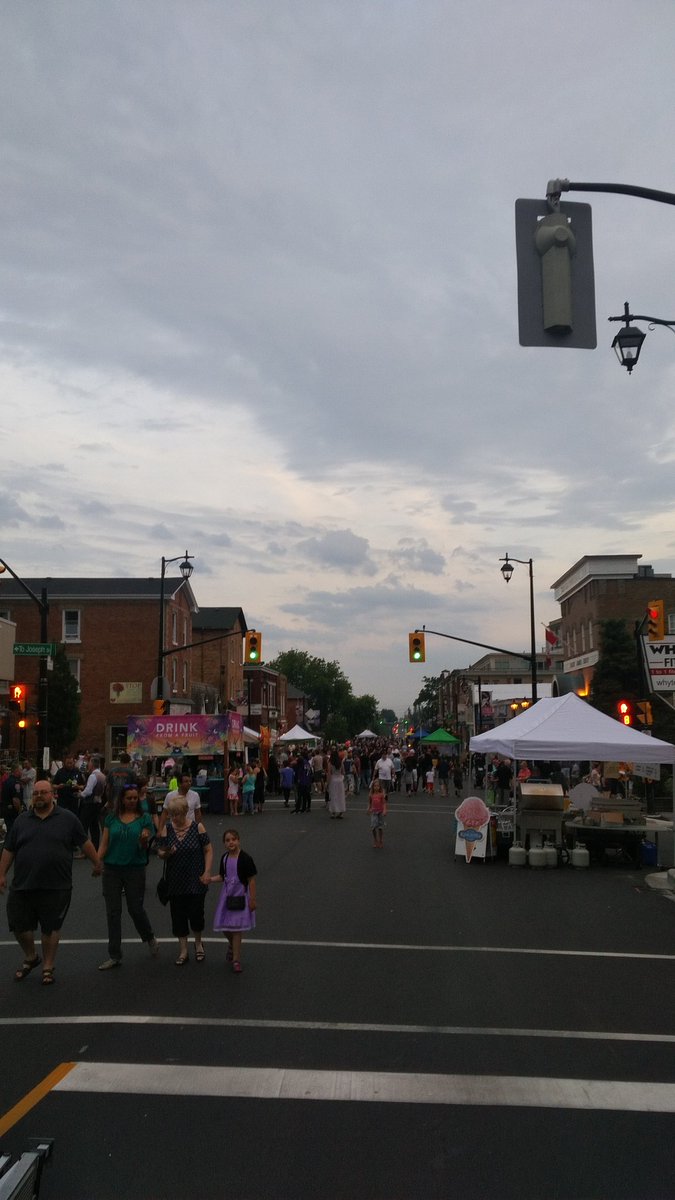 Ward5Councillor's tweet photo. At the finish of the Markham Village  Music Festival.  Great crowds again this year and super volunteers. It's a tiring weekend https://t.co/qOHnuW4IXj