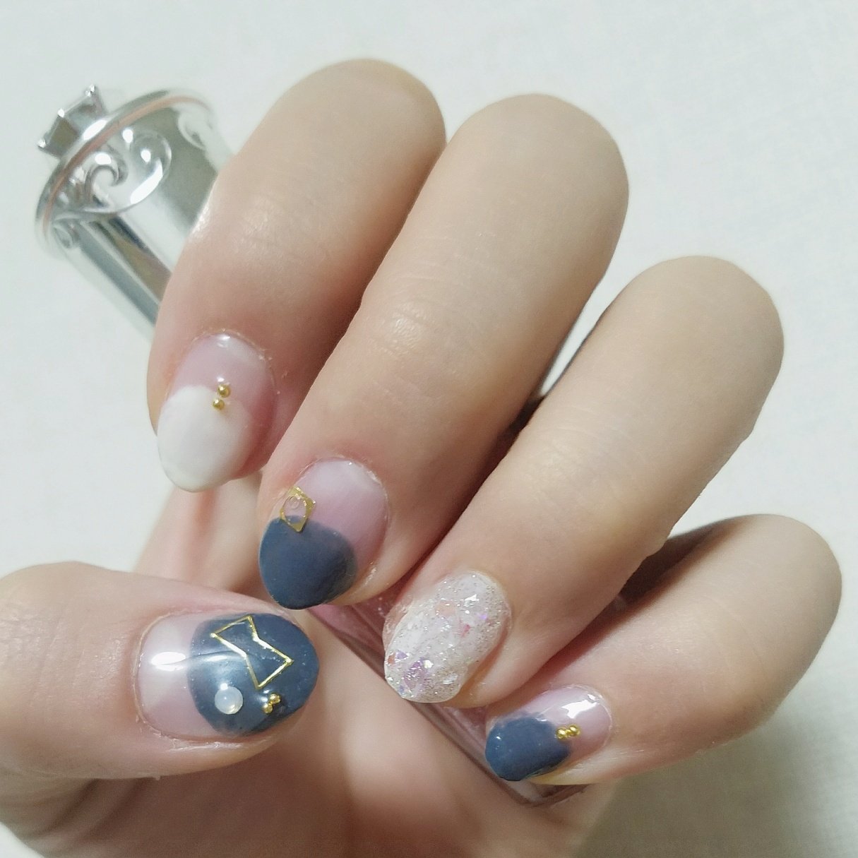 ペペ 手も足も星座ネイルやってみたら今までで一番好きなデザインになったから見てほしくて 夏 セルフネイル 星座ネイル 星空ネイル ネイビーネイル T Co Uneszqvkgq Twitter