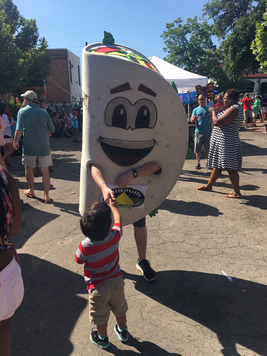 FastFoodTaco's tweet photo. I had great time today at #TacoFest presented by @CantinaBham! Now time to win the #FastFoodRace. https://t.co/4qERQq2o1a