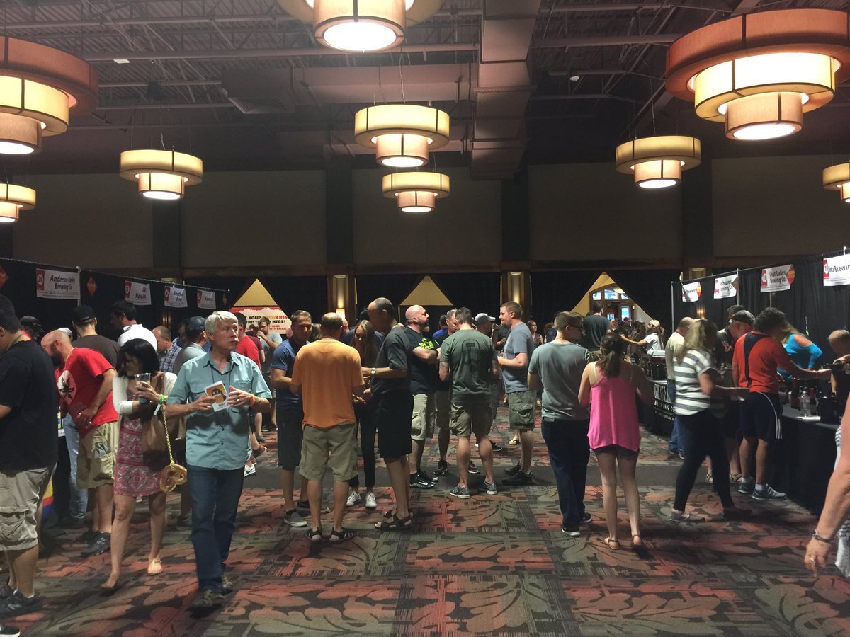 CincyBeerWeek's tweet photo. We are talking all things Cincinnati Beer Week at the Jungle Jim's International Craft Beer Festival as part of a #cbw17 preview! https://t.co/pjO3Uq7i5A