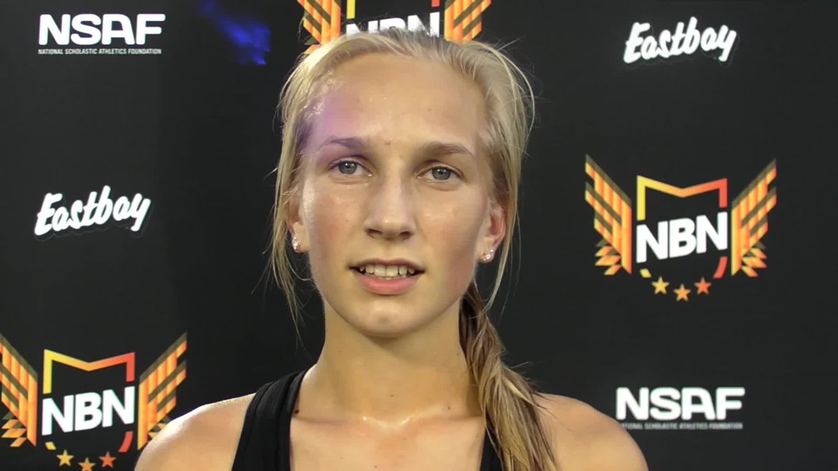 runnerspace's tweet photo. .@_jesslawson won the #NBNationals 5000m, making her the 3rd fastest girl in New York history!

📺 https://t.co/HojSPUB3RI https://t.co/cTRGmFTkZf