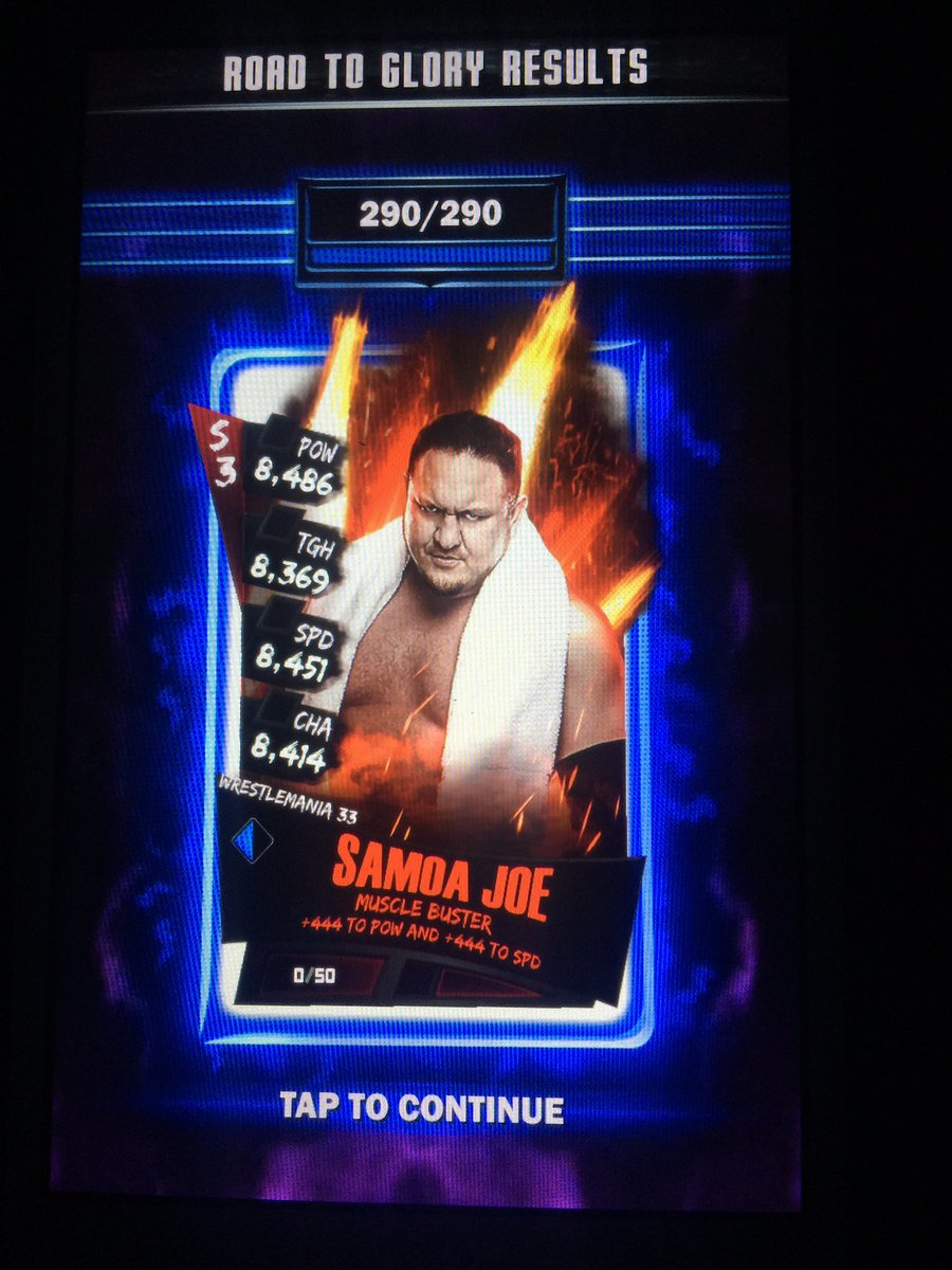 Jess_TW4427's tweet photo. Congratulations to @benwilliams996 on getting his joe pro @WWESuperCard #supercard #wwe #supercardedit #pro #follow #him https://t.co/pdAVAfmaam