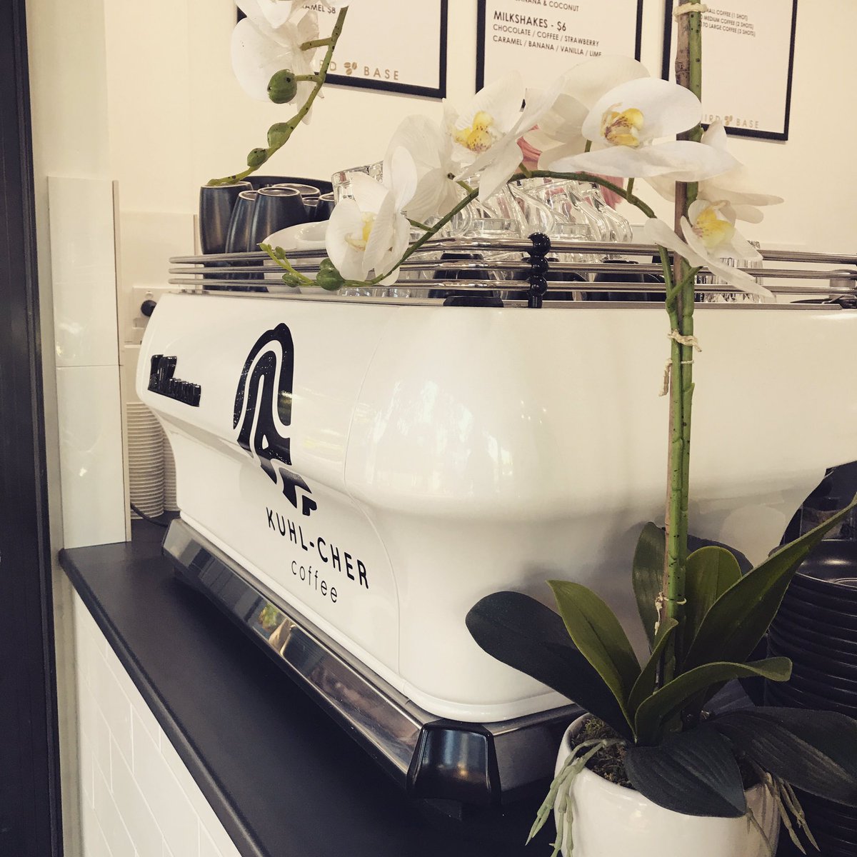 Third Base Coffee -serving Kuhl-Cher Coffee