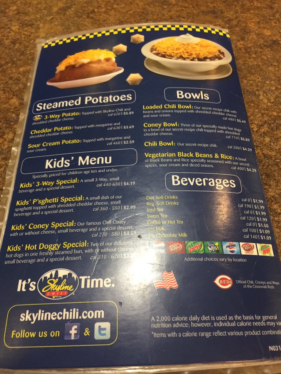 EricVanby's tweet photo. Finally finished the tour of chili-based items at skyline #LifeGoals https://t.co/XRgwq3DvU0