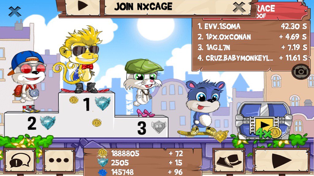 1SOMAx's tweet photo. Having a blast @ #funrun2 #0xConan #L7N #Babymonkeylover https://t.co/cSh1QbNfay