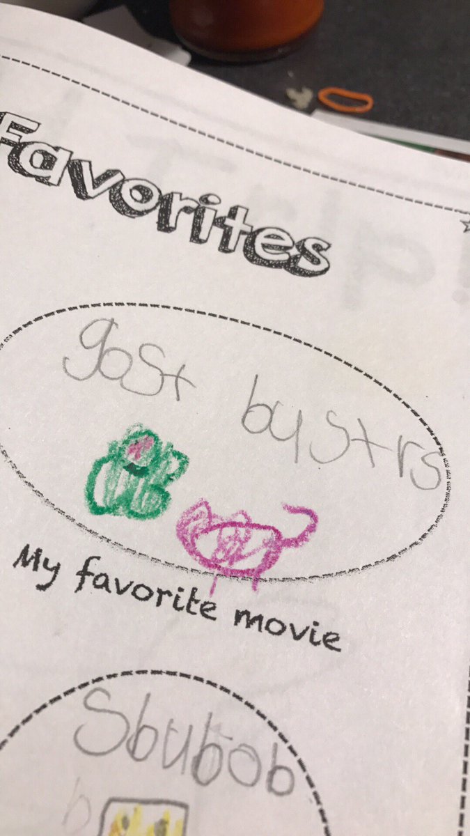 mirabellemusing's tweet photo. @Ghostbusters @paulfeig Still a favorite with my kindergartener! https://t.co/J3ew6axsYn