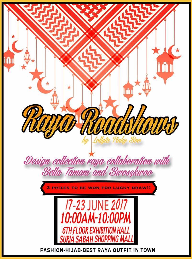 suriasabah's tweet photo. RAYA FAIR is HERE !!!

More than 300 pieces Design Collection Raya collaboration with Bella Tamani &amp; Bwoszkwoo https://t.co/eimz970pCt