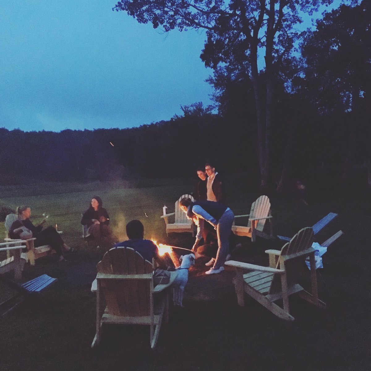AndreaStanley's tweet photo. We still smell like campfire smoke and toasted marshmallows. #ontheroad #project41 #upstateny https://t.co/VJb2pTfavq