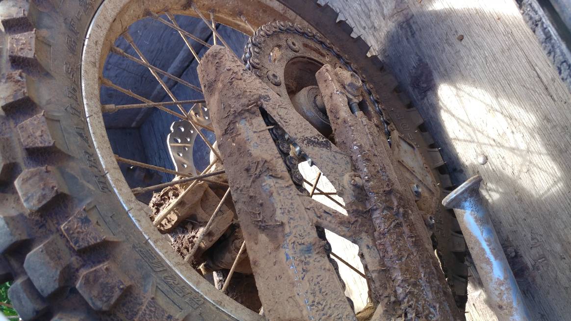 ADorkInTheRoad1's tweet image. Great day on the trails! Lots of cleaning up to do, though. #dualsport #crf250l #everide #becausemotorcycle #dualsportlife #dualsportadv