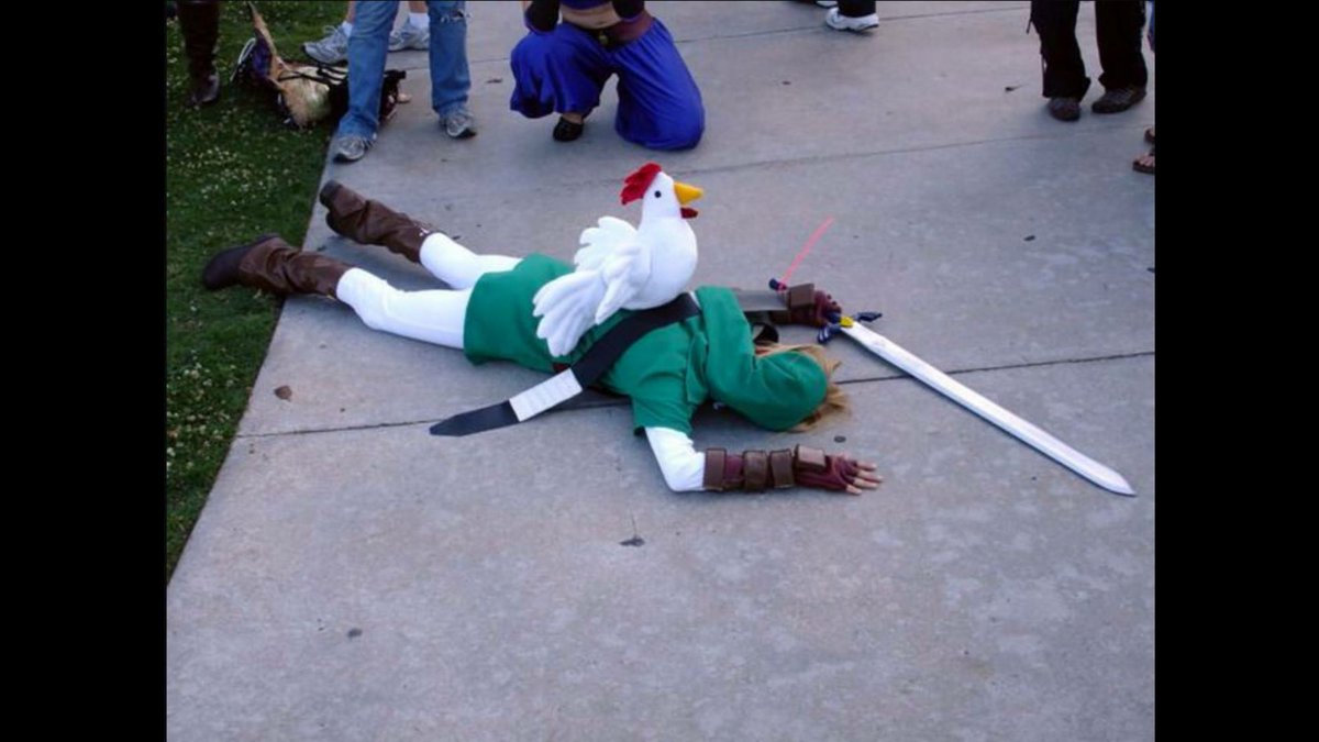JorgeChargersfu's tweet photo. #Zelda #linkisdead #chiken @Chargers are dead https://t.co/j8fmZNVcSo