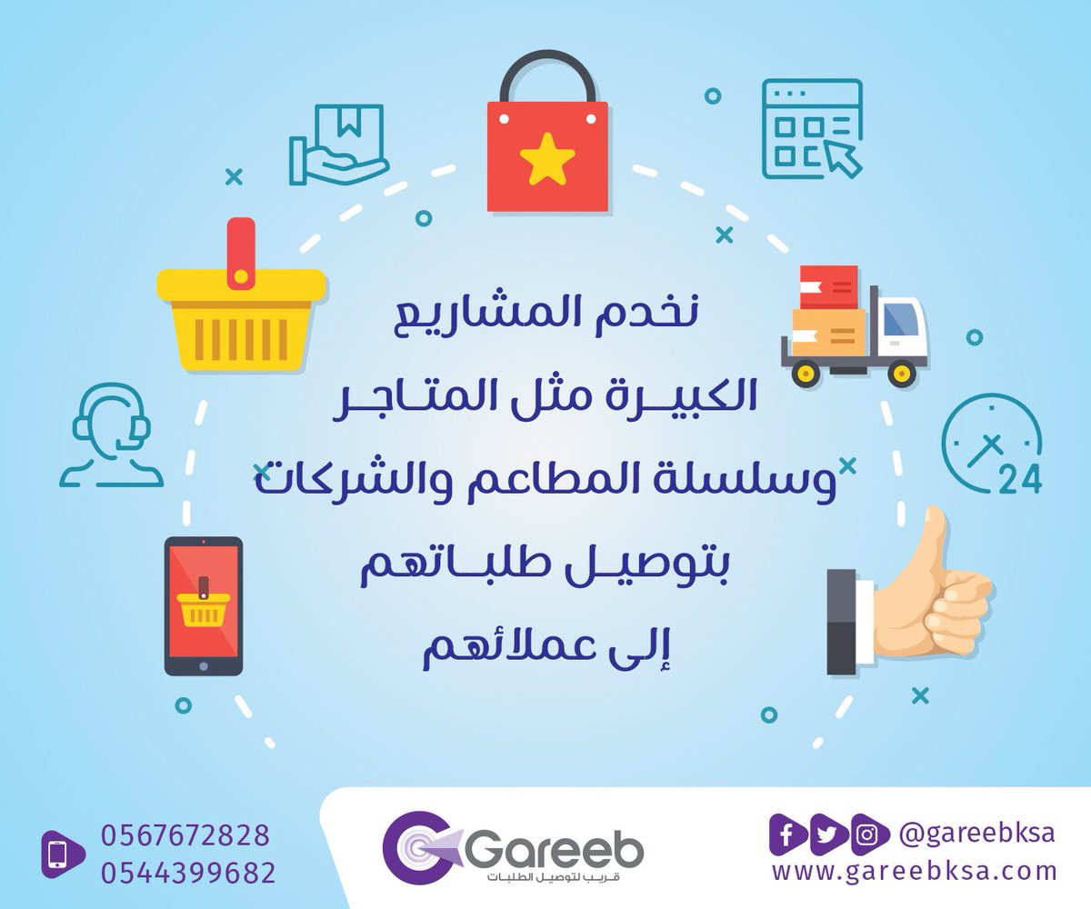 GareebKSA's tweet photo. #بماذا_تنصحين_الفتيات انصحكم تجربوا خدمة #قريب لتوصيل الطلبات ب ٣٠ ريال داخل جده https://t.co/8fnyBfnI0C