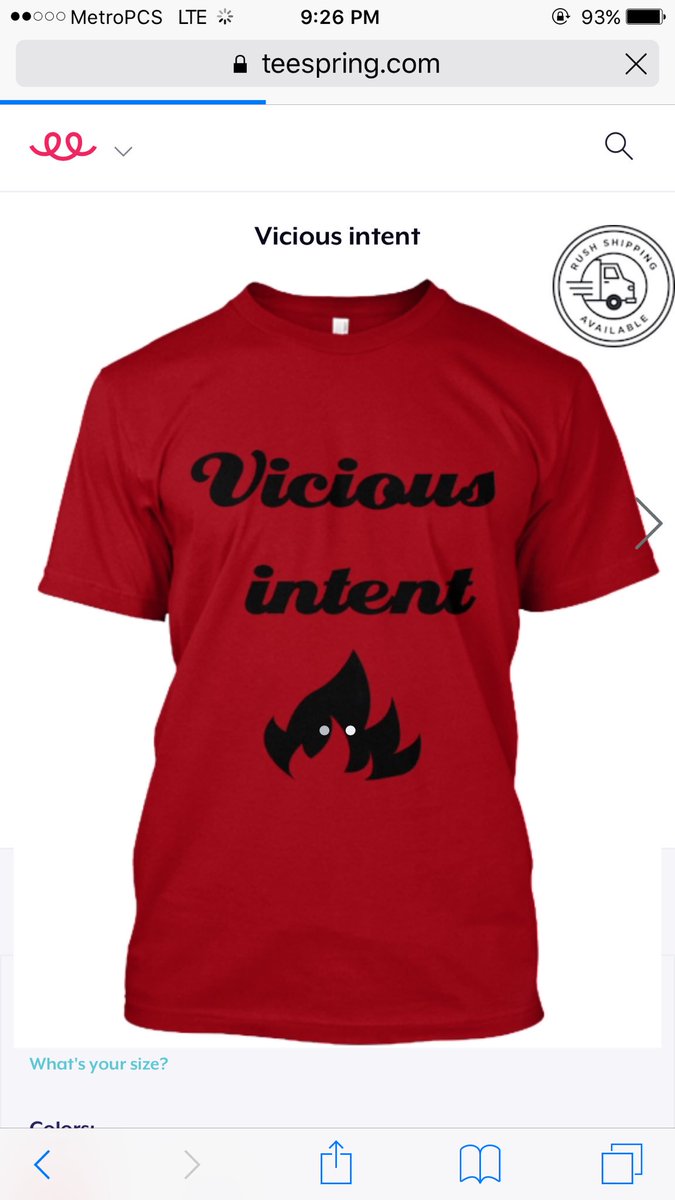 prettyboylucces's tweet photo. Go support my new movement my shirts created by me #viciousintent so I can see how you rock my shit ๐ https://t.co/btRoQIlVEG