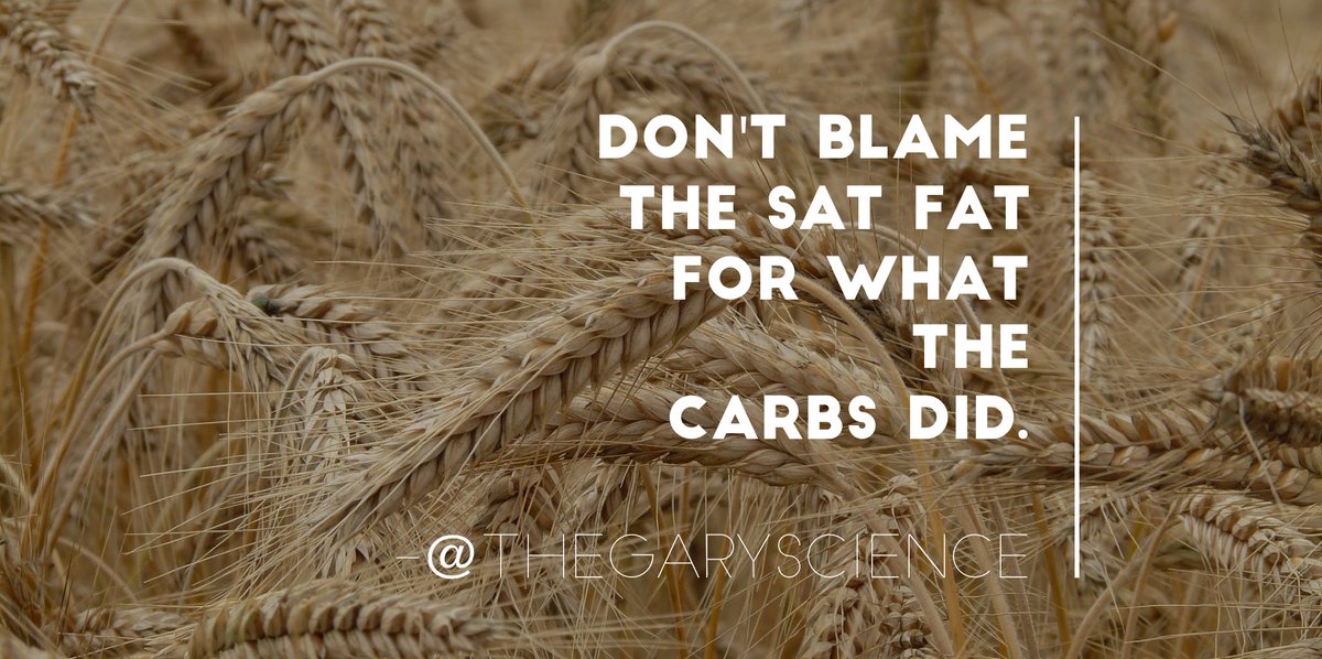 FructoseNo's tweet image. Don't blame the saturated fat for what the carbs did.