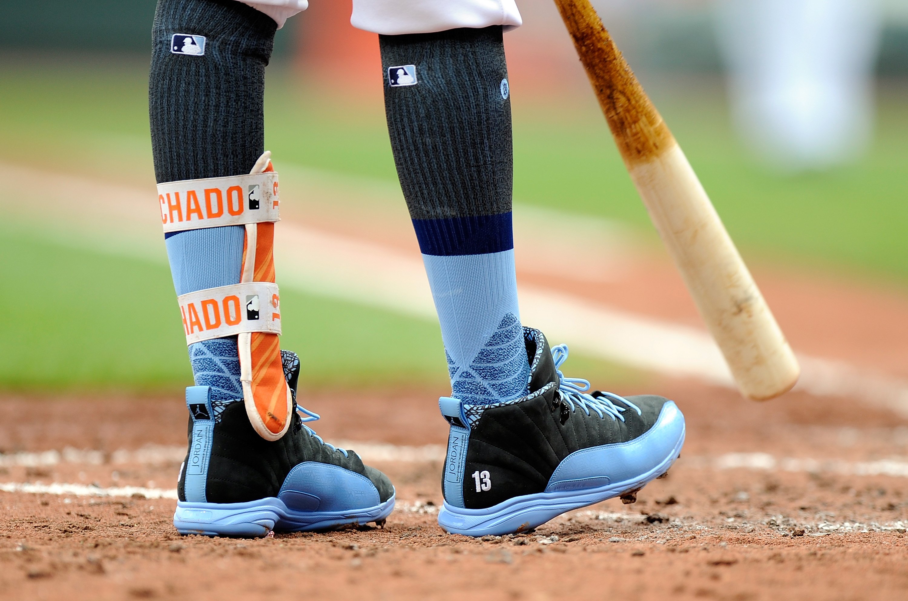 SoleCollector.com on X: #SoleWatch: Manny Machado wearing