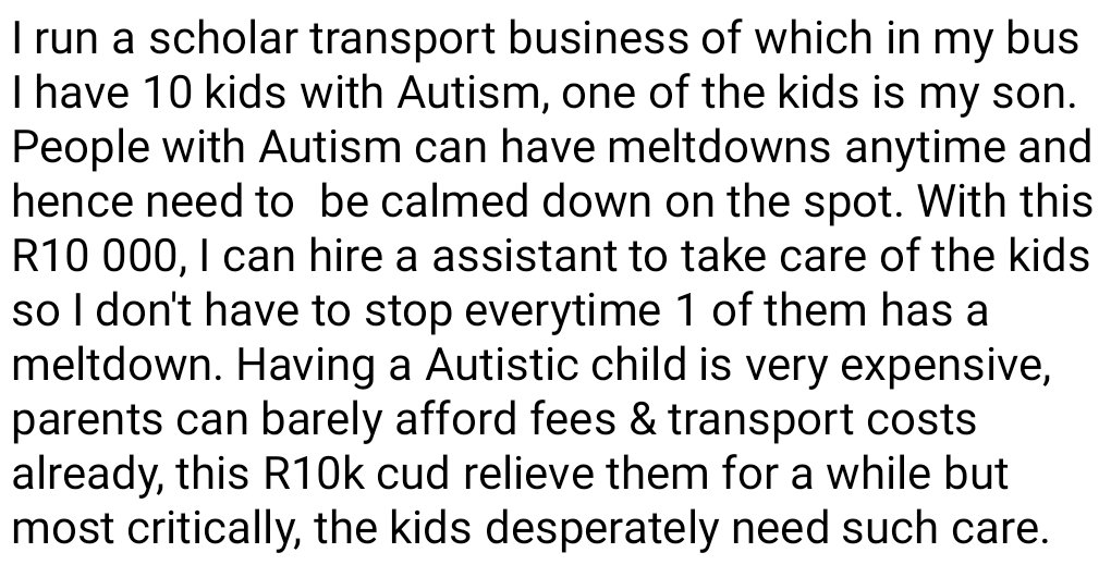 AheMol's tweet photo. Please RT urgently, @StandardBankZA wants 2 help these Autistic kids have safe trips 2 school just like all normal kids do #WhatsYourNext https://t.co/GFOG3EHNfi