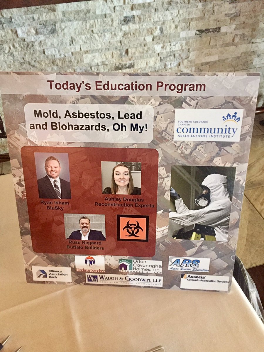 cai_soco's tweet photo. Another fabulous @cai_soco lunch and learn, this time on mold and asbestos https://t.co/UTIkXo1o0K