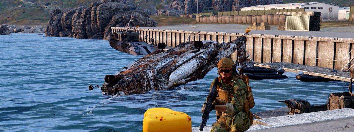 17thMEU's tweet photo. Had some technical complications during operation tonight #17th @Arma3official https://t.co/W4q1gMBysu