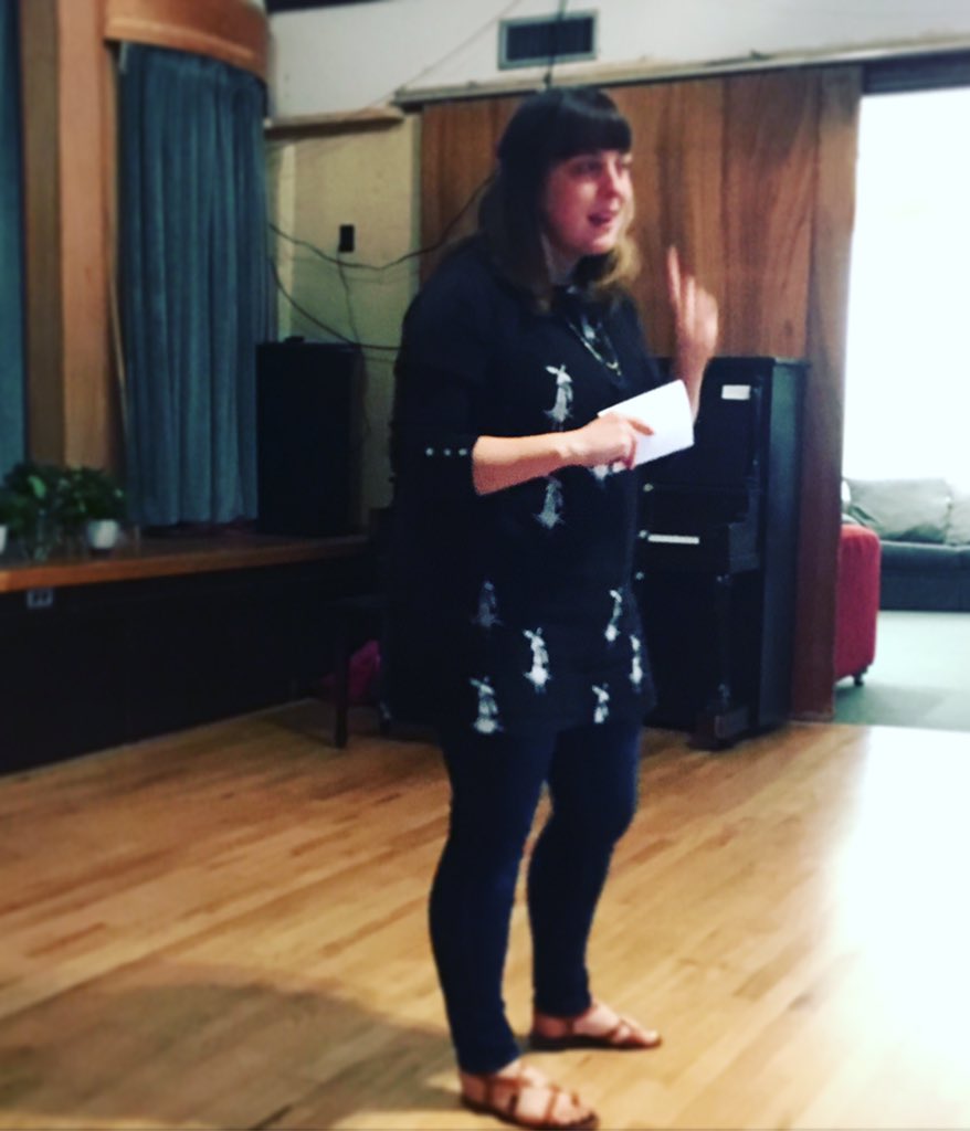 SIMRES's tweet photo. #didyouknow Caitlin Birdsall was the first ever speaker for the #seatalk series?! Now she's back to share her #whaletales! #simres #saturna https://t.co/gqAhNxFOLL