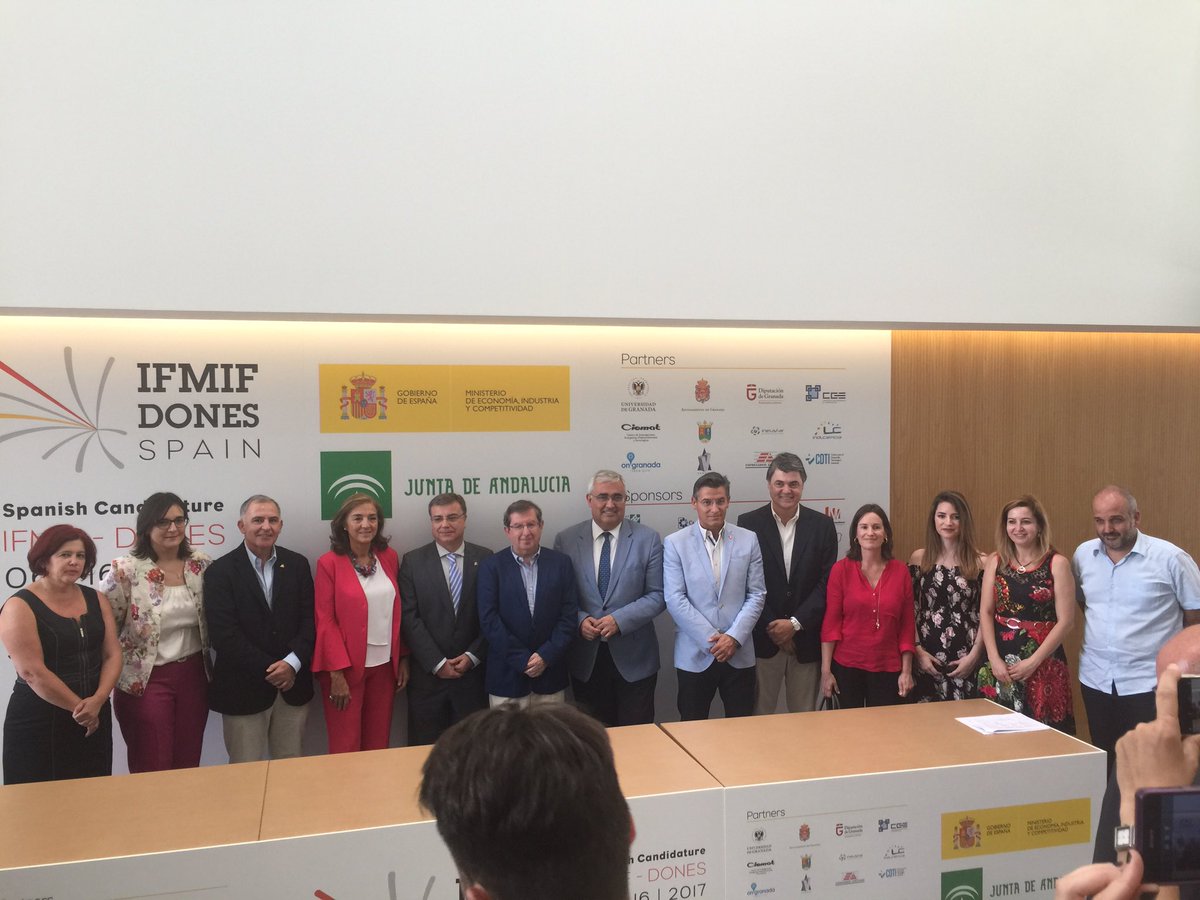 luisaribayos's tweet photo. Unanimidad de tod@s nuestros representantes políticos para q #Granada albergue #IFMIFDONES. Muchas gracias!! cc @_minecogob @EconomiaAND https://t.co/i1TfaahtLN