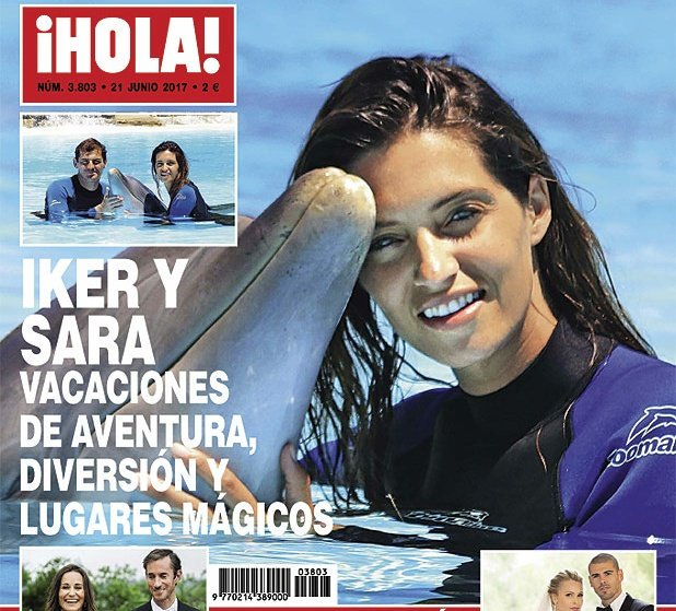 PepitoPrieto's tweet photo. Mi portada favorita del verano: Sara e Iker mutado en un delfín 🐬 https://t.co/5RcsnGeSaD