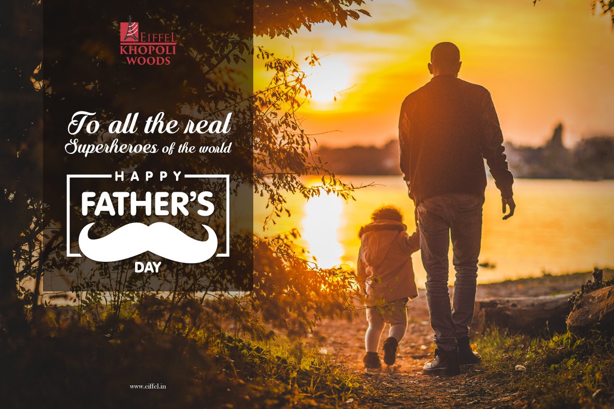 EiffelDeveloprs's tweet image. Today we are grateful to the greatest inspiration we have ever had. Happy #FathersDay.
#EiffelKhopoliWoods