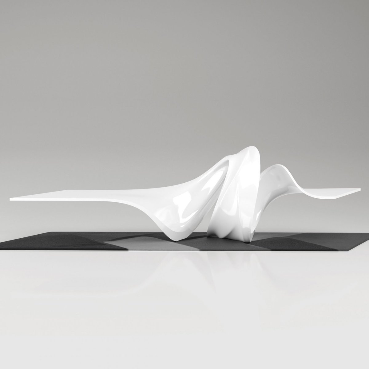 dezeen's tweet photo. Zaha Hadid Design creates table based on Princess Leia's trademark buns: https://t.co/jyxdrTkE2b https://t.co/H27Kp9LDgy