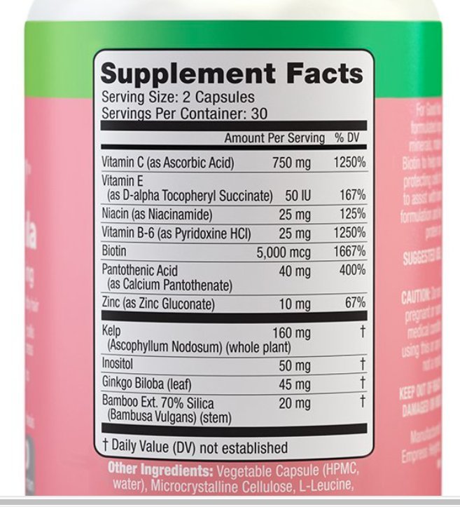 makewagers's tweet image. Daily Deal, HairAnew Unique Hair Growth Vitamins with Biotin ➡ amazon.com/gp/product/B00… 🔙  #Hair #Skin #Nails #Women #Men #Love #Healthy RT💗