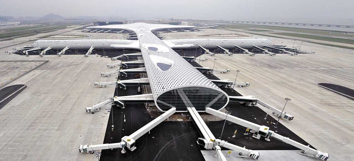 China has built over 115 new airports over the past 10 years, going from 94 airports to over 210.