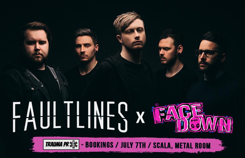 We play #facedownlondon in 3 weeks. It's party time 🎊 🎉