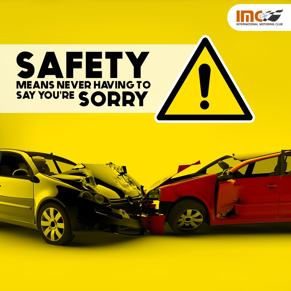 MotoringClub's tweet photo. Drive safe, so that you don't have to be sorry. Safety! #TodaysMotivation https://t.co/9d0Ujsma4M