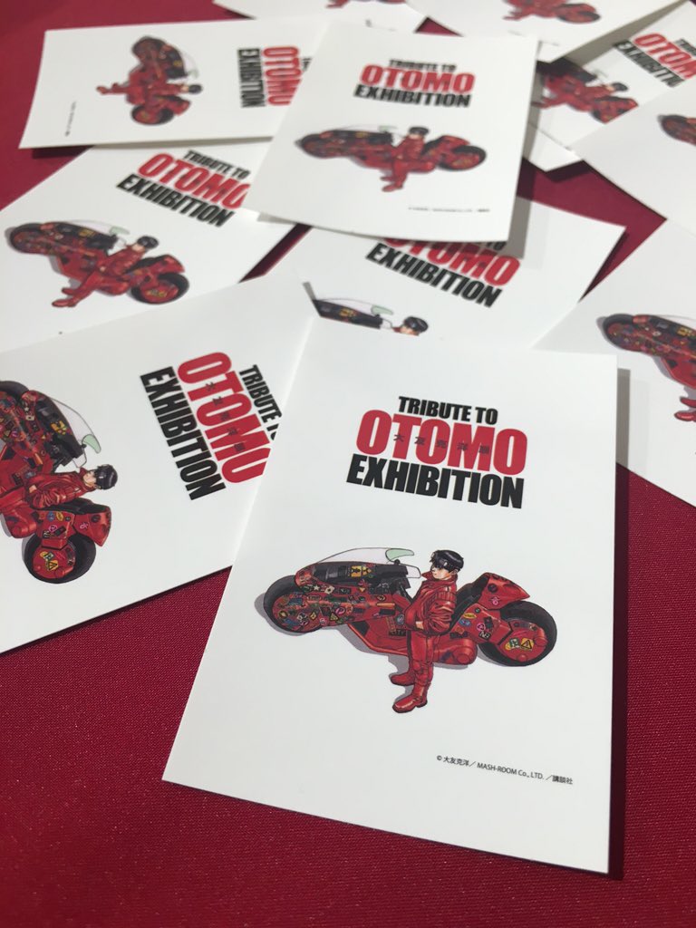 TRIBUTE TO OTOMO EXHIBITION】大友克洋 オリジナルラベルビール販売中