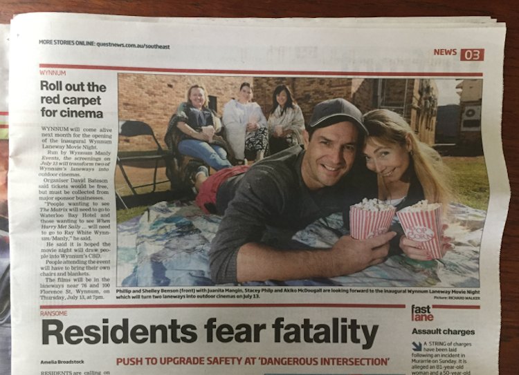 WynnumCentral's tweet photo. Wynnum Laneway Movie Night announced... https://t.co/tRN3MOVZqz #wynnumcentral https://t.co/4p6Ynx0p9d