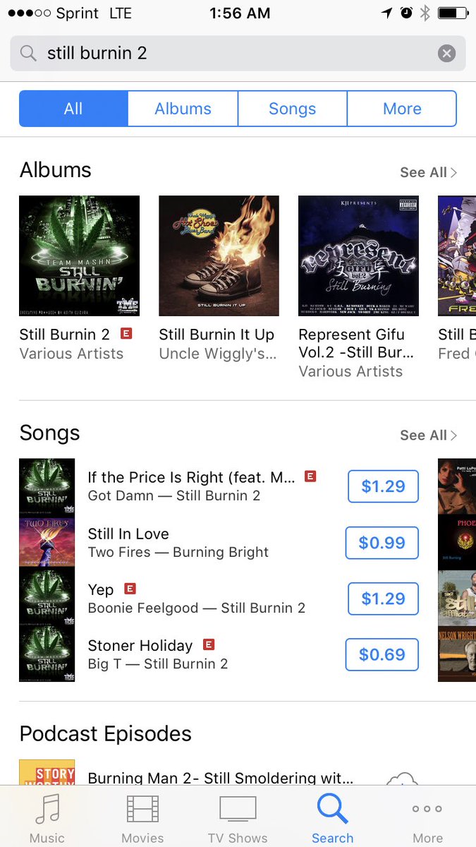 SouthernBoiEnt's tweet photo. π§ Big T - "Stoner Holiday" is feat on the new #StillBurnin2 project Out Now! via all retail outlets. πͺπΎπ―#TeamMashnEnt #SouthernBoiEnt https://t.co/CgghazSxss