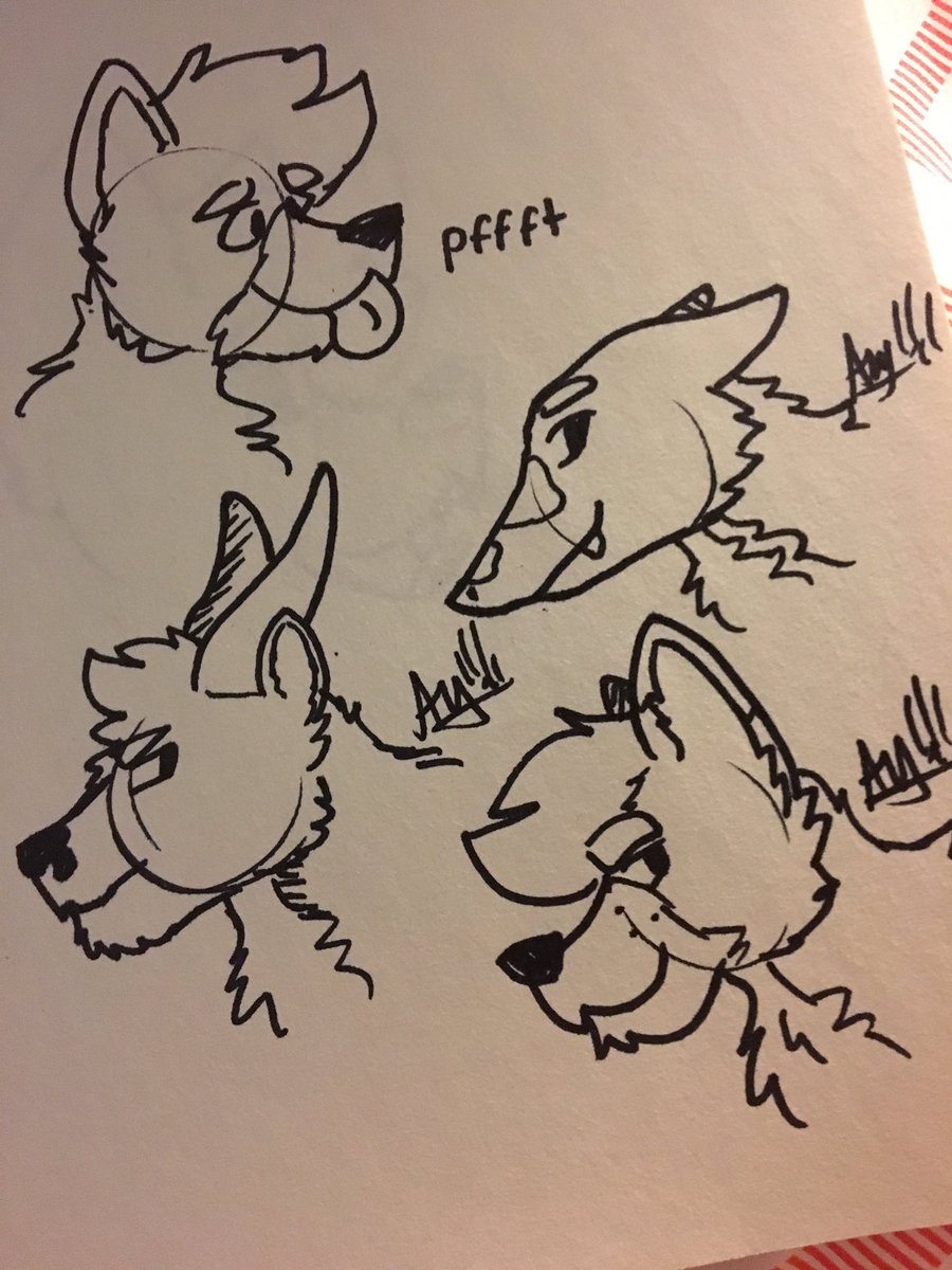 Extended Free Sketches!! 
Since ppl were late to the last one, the first 20 who rt/follow/comment a ref get a free sharpie sketch!!
#furry