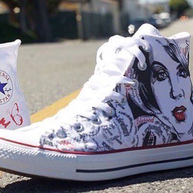 JenniRFashion_'s tweet photo. What would you wear these Diva Converse with?! Let us know and comment below! Don't have them yet? https://t.co/8EgAovIMi2 ! https://t.co/lbatksYn5g