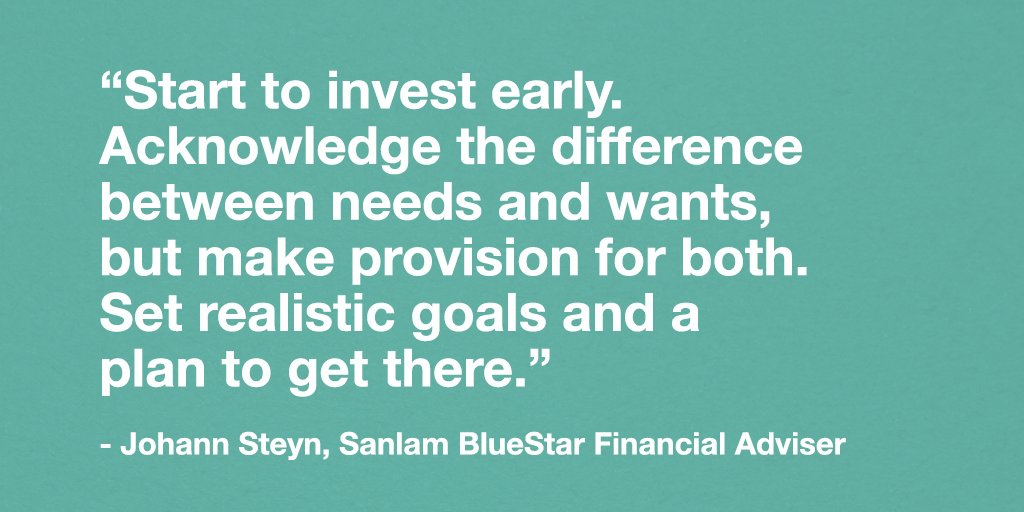 sanlam's tweet photo. We asked Johann Steyn to share one piece of financial advice he’d want to pass on to his kids this #FathersDay https://t.co/I4aeIHHM2L