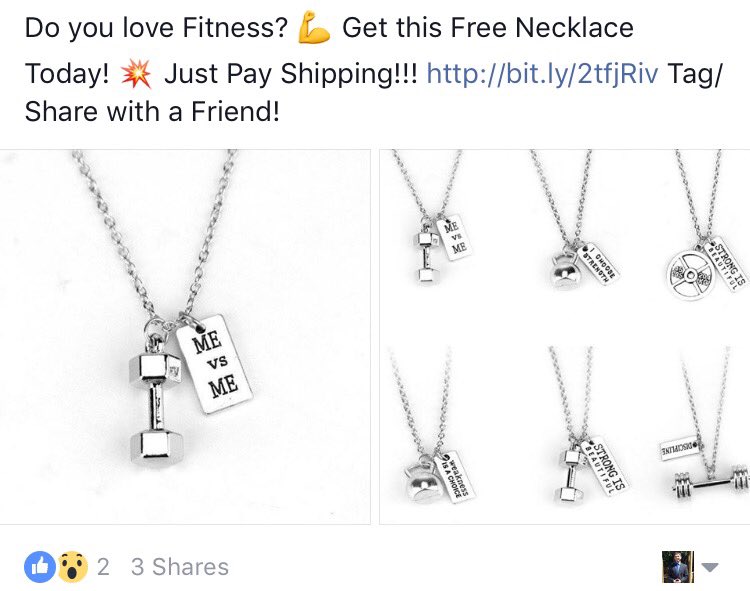 CarvalhoFit's tweet image. bit.ly/2tfjRiv Limited Supply...Retweet so your friends can get their FREE Fitness Necklace! 💪😉👌