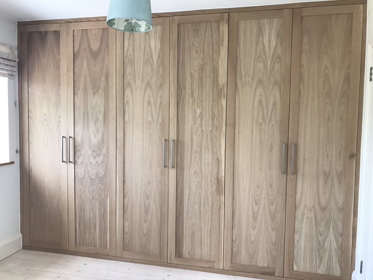 dccarpentry7oak's tweet photo. Oak fitted wardrobes #sevenoaks #dccarpentry #oak #wardrobes #joinery https://t.co/cYaD5hQwqj