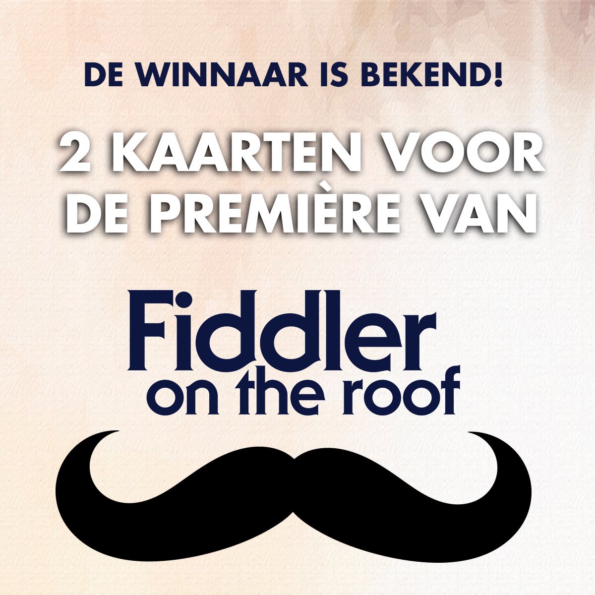 Fiddler_NL's tweet image. Wij maken op deze bijzondere dag op onze Facebookpagina de winnaar bekend van de twee premièrekaarten! Fijne Vaderdag 🎻