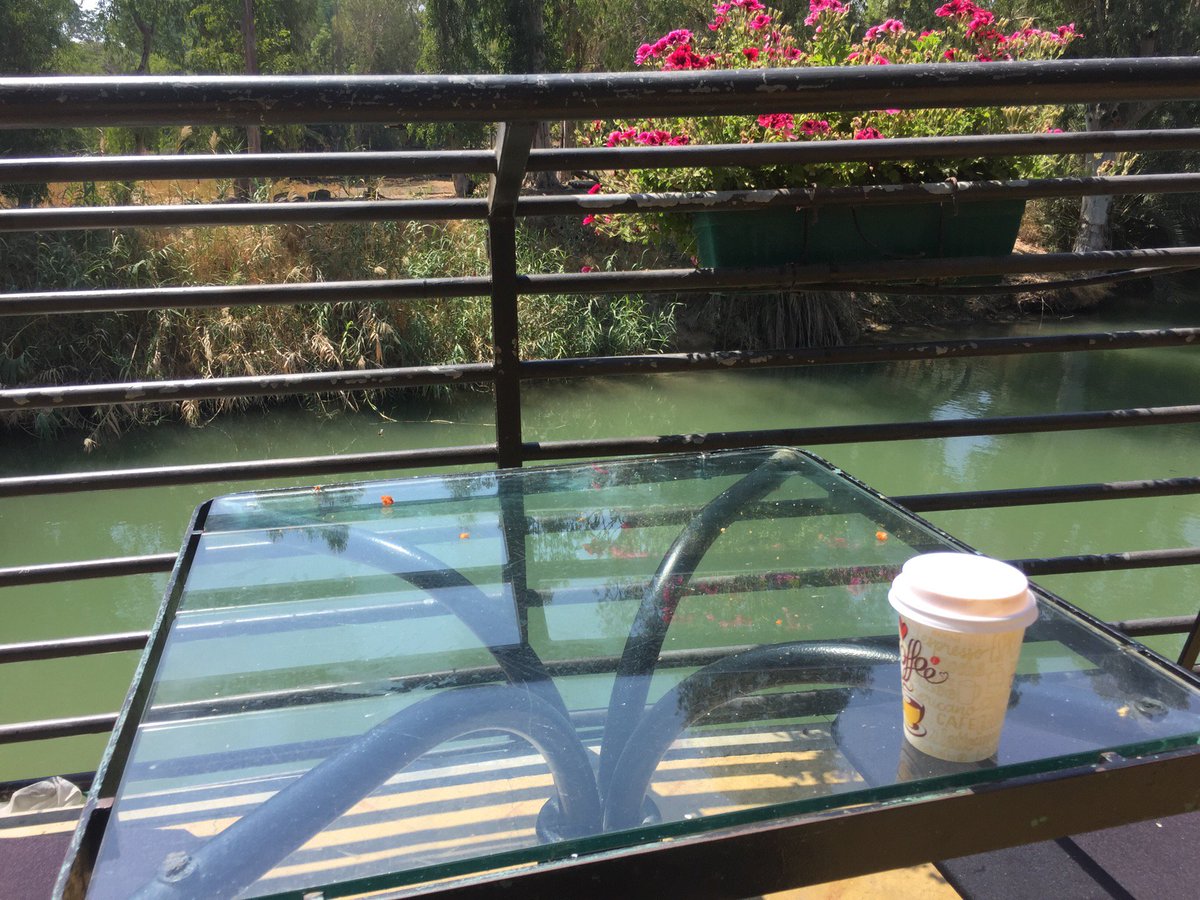 paulwiggins's tweet photo. Coffee O'Clock. (@ Jordan River in כינרת-מושבה) https://t.co/iThqqGeYTM https://t.co/onRvhhy5vI
