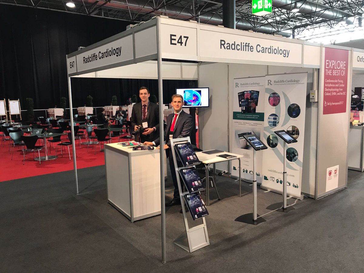 radcliffeCARDIO's tweet image. In Vienna for the start of EHRA Europace Cardiostim 2017. Please visit our stand  E47 &amp;amp; collect your free copy of AER #ehraeuropace