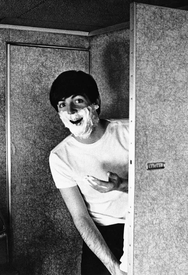 Happy 75th birthday to Paul McCartney. Photo by Harry Benson, 1964. 