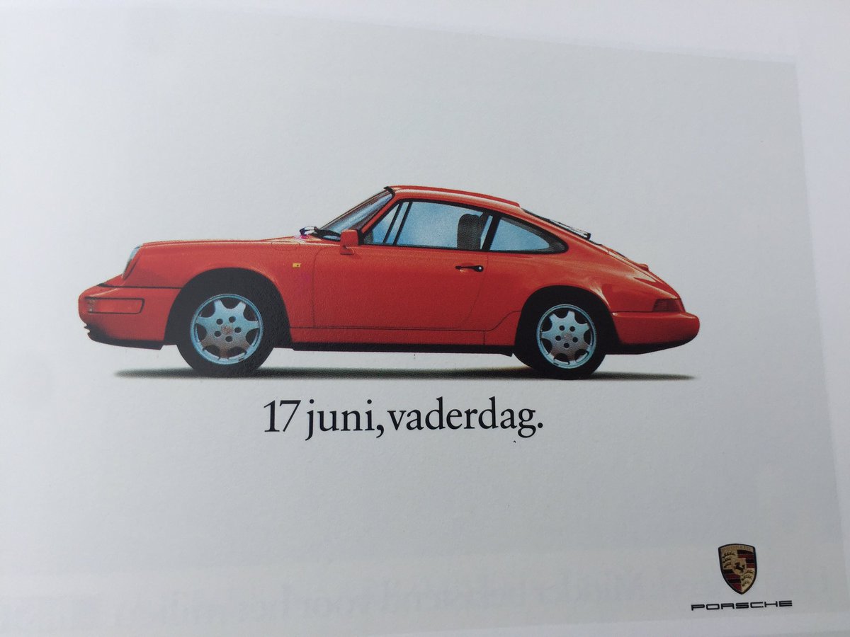 De klassieker aller vaderdaginhakers. Uit 1991, geloof ik.#inhaker #vaderdag