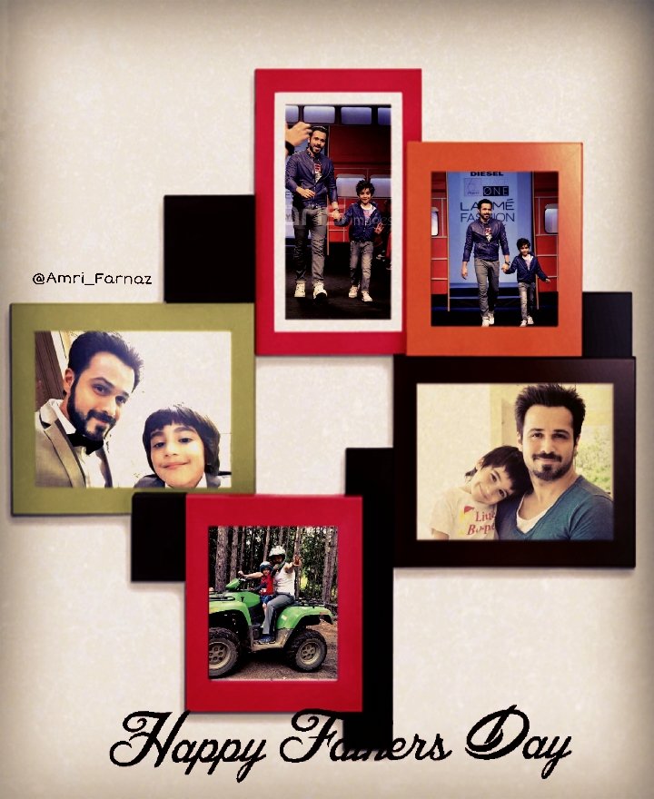 Amri_Farnaz's tweet image. You are a #TrueExample of a Real father ❤️Fathers like you should be worship ❣ #HappyFathersDay 💕😇😊 @emraanhashmi
