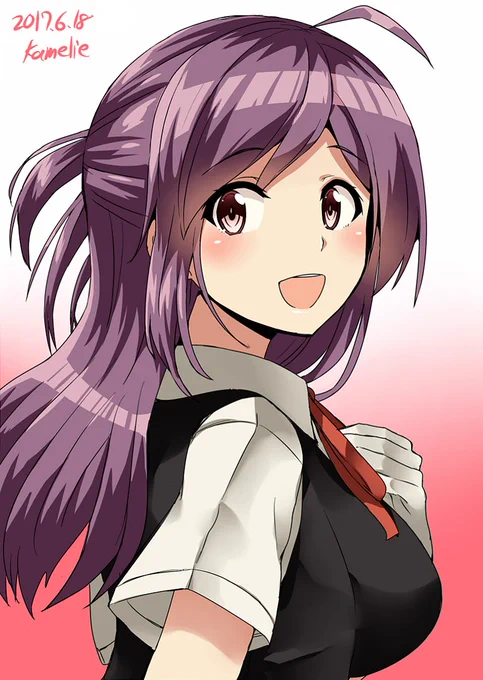 萩風「今度、四駆みんなで女子会したいわね。司令、参加されます?」
#艦これ版深夜の真剣お絵描き60分一本勝負 
#艦これ版真剣お絵描き60分一本勝負_20170618
司令女の子説 