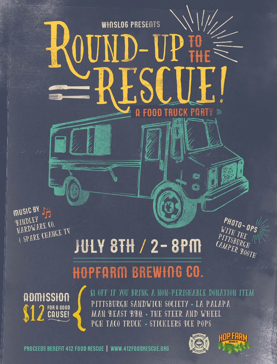 pghsandwiches's tweet photo. Good Food. Good Beer. Good Cause. https://t.co/jpJlwsHIEa