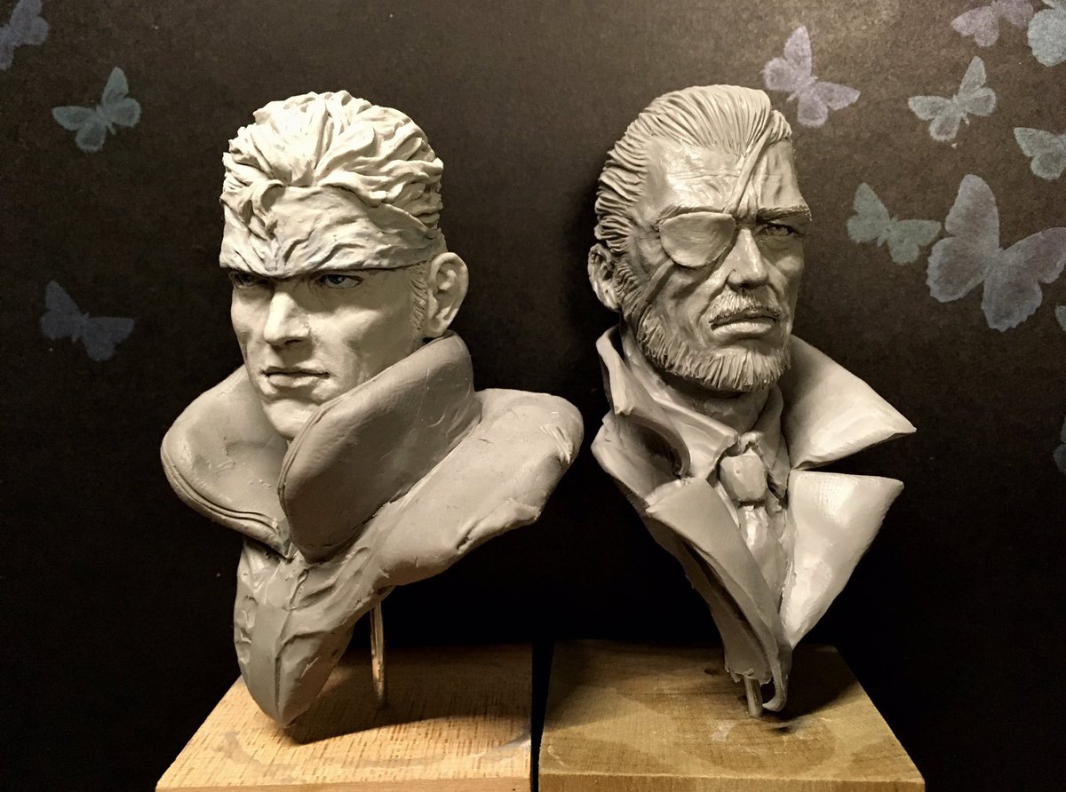 sc_coude333's tweet photo. 今日は父の日と言うことでMGS4より、スネークの父とも言えるビッグボスを楽造形。
ビッグボス役の大塚周夫さんとスネーク役の大塚明夫さんの歴史的親子共演は、今思い出しても目頭が熱くなります。
哀しくも美しい、終末と再生の物語を見せてくれたMGS4は間違いなく後世に遺る作品です。 https://t.co/Amo271LT3z