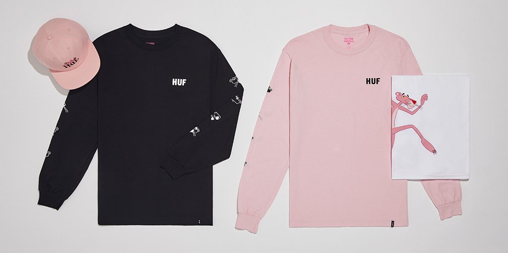HUF teams up with cult classic Pink Panther for this summer's coolest collab: asos.do/pWynDS