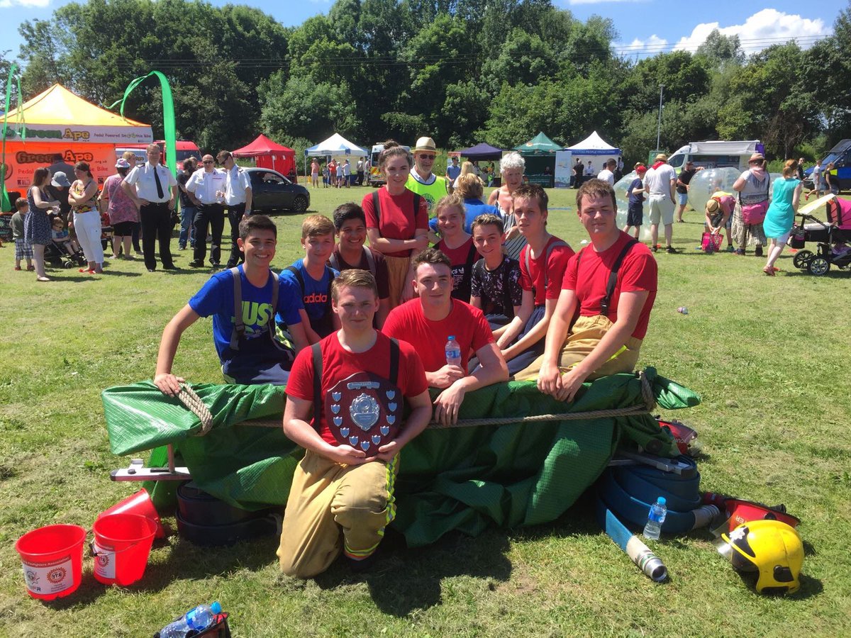Proud of our Young Firefighters for winning the cadet challenge. Massive well done to all involved
